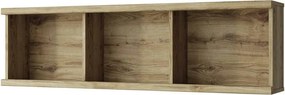 Raft DOORSET 135, stejar navarra, PAL laminat, 135x38x25 cm
