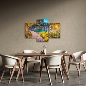 Tablou - Lacurile Plitvice, Croația (90x60 cm)