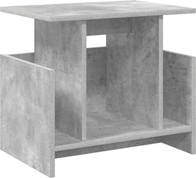 vidaXL Support TV Gri din beton 50 x 35 x 45 cm Lemn compozit