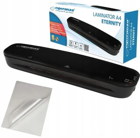 Laminator Esperanza ETERNITY EFL002, 265W, A4, Negru