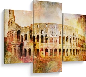 Tablou - Pictură digitală, Colosseum, Roma, Italia (90x60 cm)