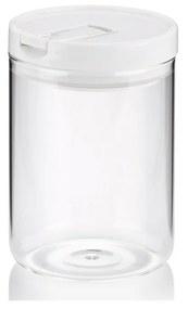 Borcan Kela ARIK din sticlă 900 ml, alb