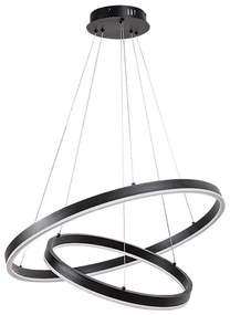 Rabalux 72305 - Lustru LED reglabil suspendat pe cablu ISAURE LED/80W/230V 3000-6500K + telecomandă