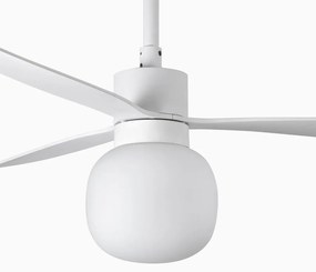 Lustra cu Ventilator si telecomanda AMELIA L BALL LED alb