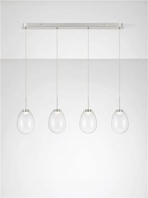 Lustra LED suspendata decorativa BRITA 4L