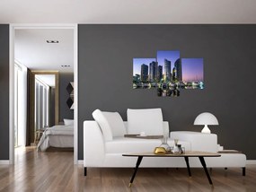 Tablou cu iahturi și zârie-norii (90x60 cm)