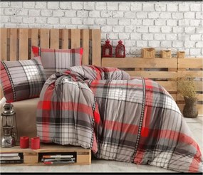 Lenjerie de pat bumbac satinat 2 persoane,homs,serie H280,00081