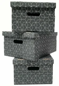 Compactor Set 3 cutii de carton, 52 x 29 x 20 cm