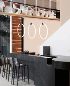 Lustra LED moderna design circular GIRDINO 38cm