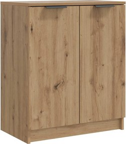 vidaXL Pantofar, stejar artizanal, 59x35x70 cm, lemn prelucrat