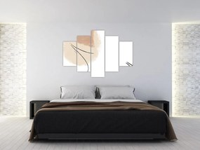 Tablou - Abstracție albă (150x105 cm)