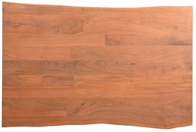 Masa dreptunghiulara din lemn de salcâm 120 x 80 cm