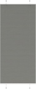 vidaXL Jaluzea plisată Antracit 95x200 cm Lățime țesătură 94,4 cm