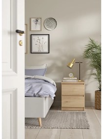 Noptieră cu aspect de lemn de stejar Naia - Tvilum