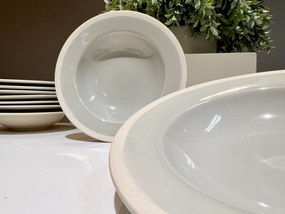 Farfurie Paste Glaze Gri Antracit (26cm glazurat manual)