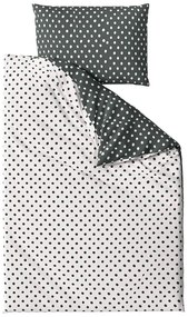 Lenjerie de pat din bumbac COLAM GREY gri hotelova capsă Dimensiune lenjerie de pat: 70 x 90 cm | 140 x 200 cm