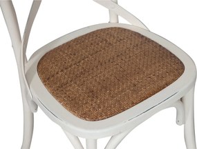 Scaun Thonet din lemn masiv si sezut din ratan