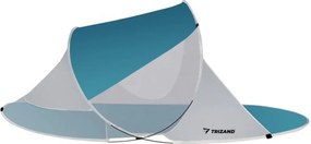 Cort de plaja SUNSHADE 120x190 cm, albastru-alb