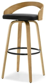 Scaun Haime (stejar + negru). 1110595