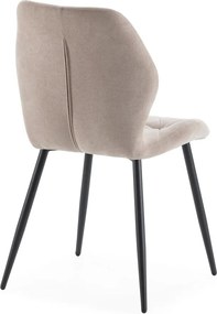 Scaune de dining bej 4 buc. Luna – Marckeric