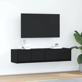 vidaXL Dulapuri TV 2 buc stejar negru 60x31x25,5 cm lemn prelucrat