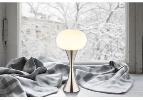 Lampă de masă Globo 21027N LULA 1xE14/25W/230V crom mat