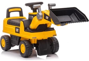 Încărcător frontal fără pedale pentru copii CAT galben/negru