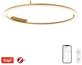 Immax NEO 07290-120G-LED+CCT Lampă de tavan dimabilă FINO 72W/230V Tuya Ø 120 cm + telecomandă
