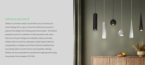 Pendul design modern Athena