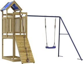 vidaXL Set de joacă pentru exterior, lemn de pin impregnat