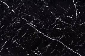 Masa extensibila Vertigo marmura neagra/negru L130-180 cm