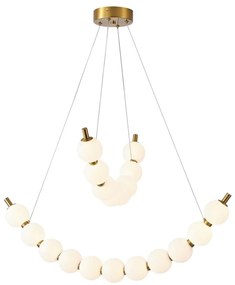 Lustră LED pe cablu LED/19W/230V 3000K