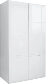 Dulap AZTECA TRIO, alb, PAL, 105x57x193 cm