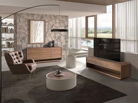 Masuta laterala design LUX Walnut-Bej