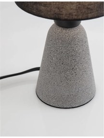 Veioza, lampa de masa design modern ZERO beton gri NVL-9577161