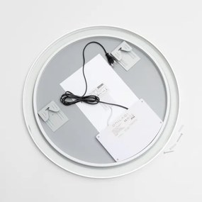 Brilagi-LED Oglindă anti-aburire dimabilă cu iluminare LED ALU PRO LED/18W/230V pr.60 cm IP44, crom mat