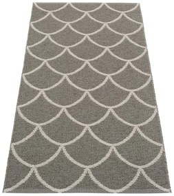 Covor tip traversă pentru interior și exterior gri 70x150 cm Kotte Charcoal – Pappelina