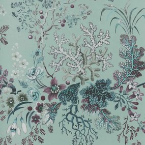 Tapet Killburn's Coral, Mist Green, 1838 Wallcoverings, 5.3mp / rola