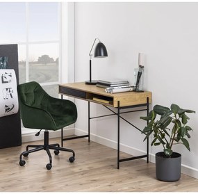 Scaun de birou cu suprafață de catifea Actona Brooke, verde