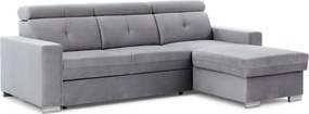 Colțar lemn masiv Extensibil Fiona 247x176cm Ladă Depozitare Personalizabil