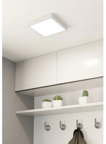 Eglo 900647 - Plafonieră LED pentru baie FUEVA, 17 W, 230 V, IP44, albă