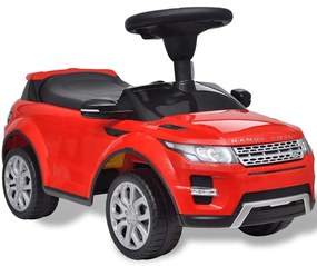 Mașină pentru copii Land Rover 348, cu muzică, roșu
