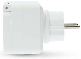 Nedis ZBPO130EWT - Priză inteligentă Smartlife 3680W/230V/Tip E/16A Wi-Fi Tuya I