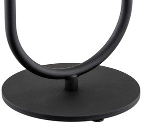 Veioza, lampa de masa design modern Rovetto negru