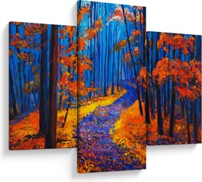 Tablou - Pădurea toamna (90x60 cm)