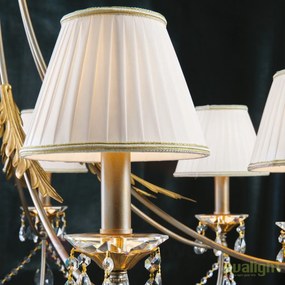 Candelabru LUX super elegant cu 7 brate Miramare LU 2406/7 OR