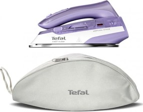 Fier de călcat Tefal DB1612E0, 1000 W, 70 ml, Dry&Steam, abur vertical, Microsteam 200, alb/violet
