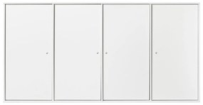 Comodă de perete albă Hammel Mistral Kubus, 136 x 69 cm