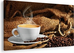 Tablou - O ceașcă de cafea (90x60 cm)