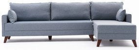 Canapea extensibilă Bellina 1 (albastru) (D). 1063011